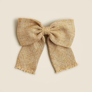 J Crew Hair Canvas bow hair clip
